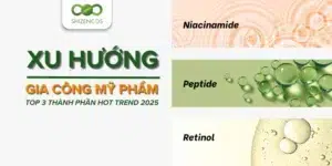 Xu huong gia cong my pham Top 3 thanh phan hot 2025