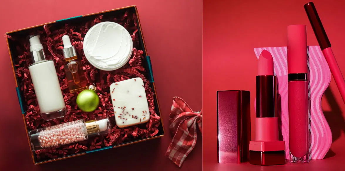 Top 5 Mỹ Phẩm Gia Công Mùa Tết 2026 Đón Đầu Xu Hướng Thị Trường 4 Gia cong bo qua tang skincare mini phien ban Tet tai nha may Shizencos