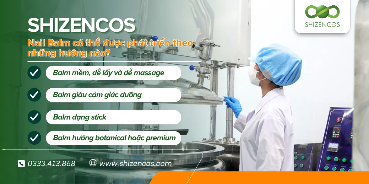 Gia Công Sáp Dưỡng Móng (Nail Balm) OEM/ODM Theo Yêu Cầu 3 Nail Balm co the duoc phat trien theo nhung huong nao