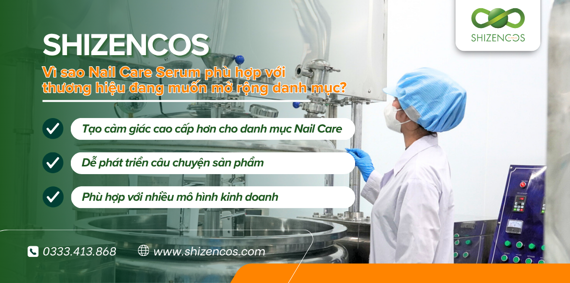 Gia Công Serum Dưỡng Móng (Nail Care Serum) OEM/ODM 2 Vi sao Nail Care Serum phu hop voi thuong hieu dang muon mo rong danh muc